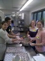 WCU students at the CVS cafeteria