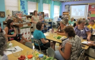 Farm to School workshop at Bald Creek Elementary.