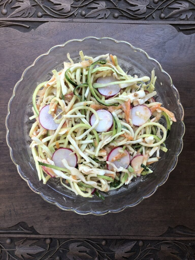 Zucchini Coleslaw